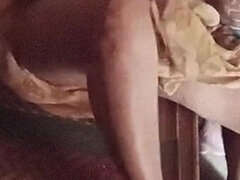 18 jaar, Enthousiasteling, Stel, Schattig, Huisgemaakt, Indisch, Masseren, Naakt