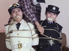 Chinese Women Police And Navy