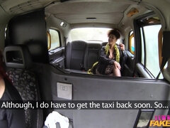 Raunchy Redhead Licks Passenger Snatch 1 - Female Fake Taxi