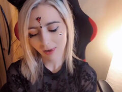 18 jahre, Blondine, Schmuddelige sprache, Deutsch, Zierlich, Solo, Vibrator, Netzkamera
