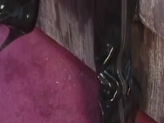 Bondage discipline sadomasochisme, Gebondenheid, Bruinharig, Fetisj, Vingeren, Ondergoed, Kut duiken, Speelgoed