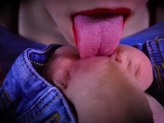 Homemade Tongue Edging Blowjobs, Handjobs, Cum Into Mouth