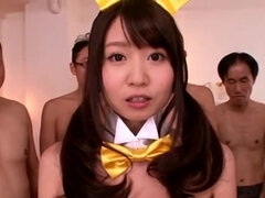Asiático, Mamada, Corridas faciales, Grupo, Pajear, Japonés, Masturbación, Orgasmo
