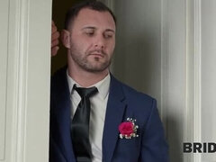 Hot Brunette Bride in Wedding Dress Fucked Hard by Black Stud - Cuckold Interracial Sex 1080p