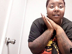 Haitian girl, plus-size, bbw