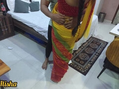 아마추어, 오랄섹스, 인도인, 자연의 가슴