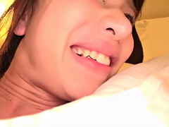 Super close up oral sex of Japanese teen pov
