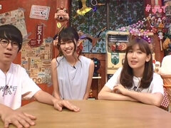 Asiatisch, Braunhaarige, Süss, Brille, Japanische massage, Erotischer film