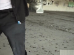 Zadok, Bdsm, Blondína, Hlboký orál, Prírodné, Bradavky, Vonku, Teenka