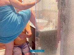 바람핀, 커플, 극도의, 키스, 엄마, 오르가슴, 보지, 금기