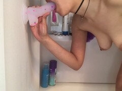 Ασιάτης, Τουαλέτα, Χοντρούλα, Χοντρός, Χασκογελώντας, Αυνανισμός, Γυμνή, Παιχνίδια