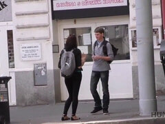 Amatorka, Para, Czeski, Hd, Pieniądze, Punkt widzenia, Publiczny, Nastolatki