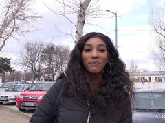 흑인, 오랄섹스, 가슴이 큰, 여자, 독일인, 하드코어, 오르가슴, 현실