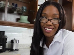 Boquete, Interracial, Lambendo, Xoxota, Meias finas, Adolescente