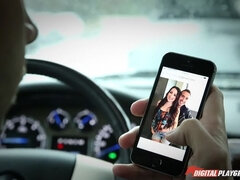 Rit, Velik kurac, Rjavolaska, Avto, Kurac, Doggystyle, Zunaj, Kratki lasje