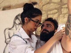 Veľký zadok, Veľké kozy, Brunetka, Striekanie semena, Prstovanie, Hd, Výprask, Pička