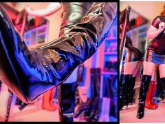 Britanke, Ženska dominacija, Pete, Ponižanje, Lateks, Ljubica, Rdečelaska, Solo