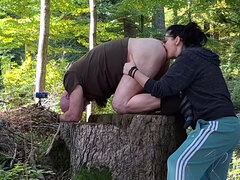 Leie, In den arsch, Blasen, Erniedrigung, Reif, Im freien, Arsch lecken, Ehefrau