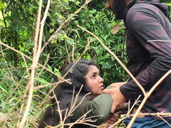 Obciąganie, Para, Domowej roboty, Indyjski, Na wolnym powietrzu