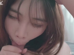 아시안, 큰 가슴, 오랄섹스, 동시 사정, 중국인, 사정 샷, 현실, 청소년