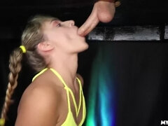 18, フェラチオ, イく瞬間, のぞき穴, Hd, 小柄, ティーン, オッパイの