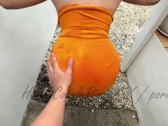 18 anni, Amatoriale, Asiatica, Coppia, Carina, All'aperto, Punto di vista pov