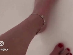 Amatør, Badeværelse, Blondine, Fetish, Mager