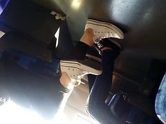 Candid converse and vans