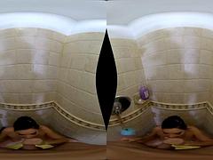 Tridimensionnel, Nana, Sucer une bite, Branlette thaïlandaise, Pov, Réalité