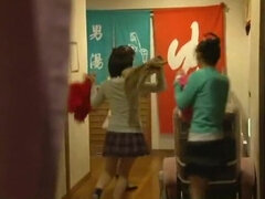 Aziatisch, Mooi, Pijpbeurt, Schattig, Japaans, Natuurlijk, Mager, Tieten likken