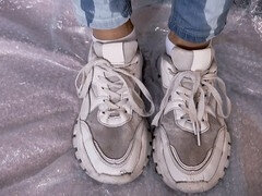 Jeans, Nylon, Pantaloncini sintetici, Piccola, Scarpe, Calzini, Calze