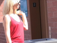 Dichtbij, Extreem, Masturbatie, Orgasme, Openbaar, Alleen, Spuiten