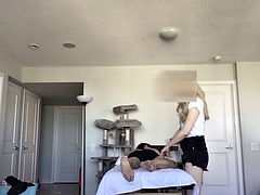 아기, 미인, 큰 음경, 금발의, 공개동영상, 핸드잡, 마사지, 관음증이 있는 사람