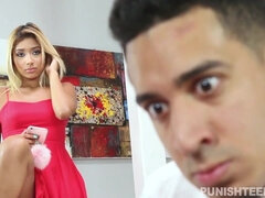 Rumpe, Stor kukk, Blond, Kukk suging, Dominans, Hardcore, Røff, Pupper