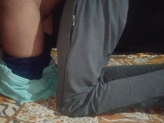 Desi Housewife Kavana Titty Fucking & Moaning in Telugu Sex Movie