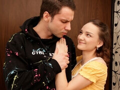 Boquete, Transar de quatro, Melharucos naturais, Baixinhoa, Cabelo curto, Magrinha, Adolescente, Tetas