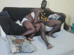Afrikaner, Stor røv, Pik sutte, Par, Håndjob, Hjemmelavet, Ældre kvinde, Fisse