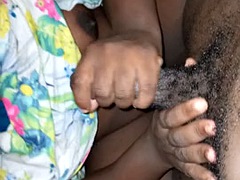 Grosser schwanz, Schwarz, Schwarz, Behaart, Hardcore, Öl, Jungendliche (18+)