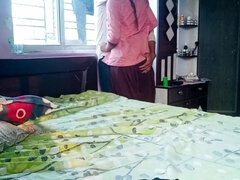 Amatorka, Duży tyłek, Obciąganie, Para, Domowej roboty, Indyjski