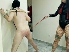 Punish, bare bottom spanking, amateur bdsm