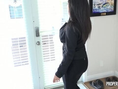 Store pupper, Kukk suging, Brunette, Bakfra, Synsvinkel