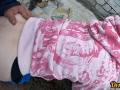 Anál, Striekanie semena, Vonku, Na verejnosti, Vychudnutá