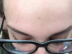 Leie, Braunhaarige, Freundin, Zierlich, Muschi, Rasiert, Dürr, Titten