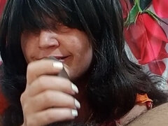 素人, フェラチオ, カップル, 手コキする, 自家製, インド人