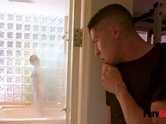 Wsapaniały, Łazienka, Brat, Styl na pieska, Hd, Prysznic, Siostra, Nastolatki