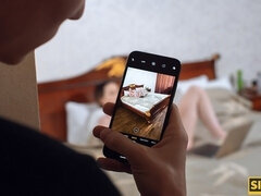 18 ans, Sucer une bite, Attrapée, Masturbation, Petite femme, Réalité, Russe, Soeurs