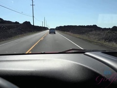 Amateur, Rubia, Mamada, Penetracion con dedos, Orgasmo, Al aire libre, Pov, Flaco