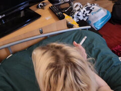 18 anni, Amatoriale, Carina, Magra, Fumando   smoking, Ragazza