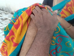 Ζευγάρι, Μαλακία με το δάχτυλο για γυναίκες, Σπιτικό, Ινδιάνος, Εκτός, Μουνί, Βυζιά