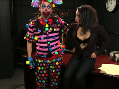 Clown got his job back due to his pussy eating skills